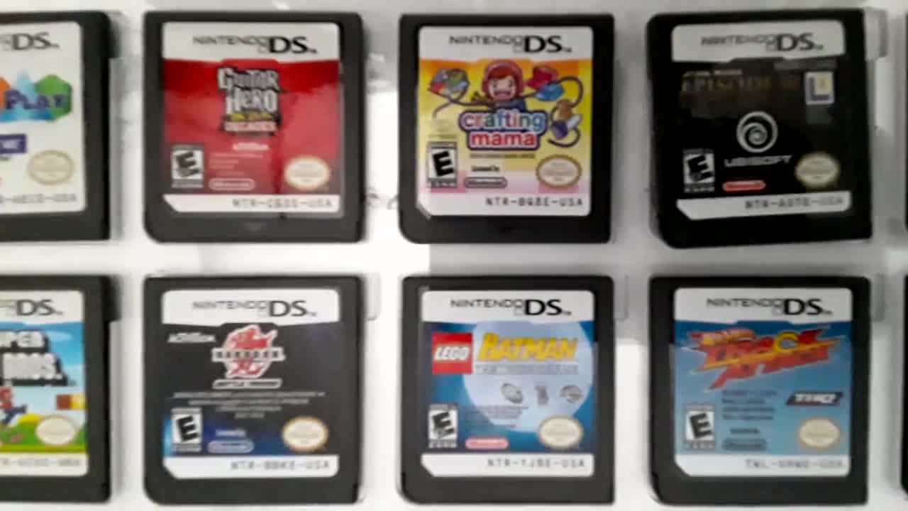 Authentic Nintendo DS Games for DS / Dslite / Dsi / 3DS XL and 2DS